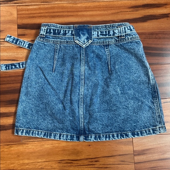 Abercrombie & Fitch Blue Denim Mini Skirt - Picture 4 of 4